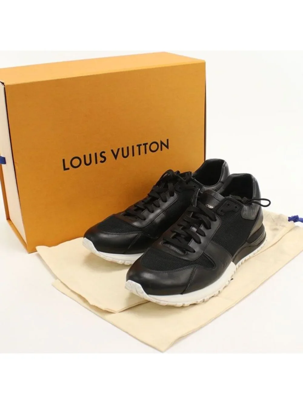 Louis Vuitton Run Away Sneakers Eclipse Mesh
